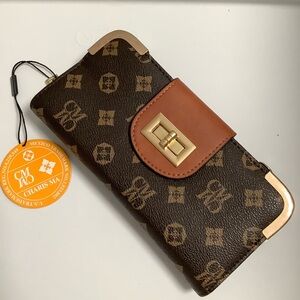 Charis Ma Brown Wallet NWT